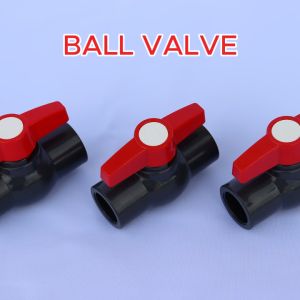 Water Filter Ball Valve UPVC Grey Fittings Different Variation Size