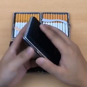 KOTAK BUNGKUS ROKOK ELEGAN CASE 20 SLOT | KOTAK ROKOK 20 SLOT | TEMPAT ROKOKK KEREN | KOTAK ROKOK MEWAH LEATHER WADAH ROKOK MODEL LIPAT MEWAH WADAH ROKO Aksesoris Rokok Hadiah Ulang Tahun - Lazada