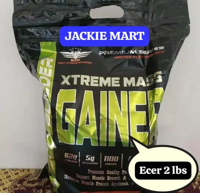 BXN Gainer Ecer 2 lbs Repack 900 Gram BXN Xtreme Mass Gainer Eceran 2 lbs