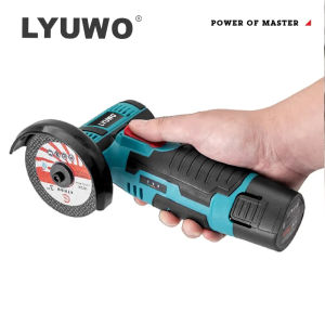 LYUWO Máy Mài Góc Mini 12V Sạc Điện Máy Mài Cầm Tay Cắt Đánh Bóng Hộ Gia Đình Máy Mài Góc Mini Máy