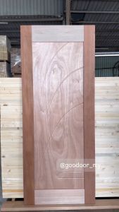 Goodoor Pintu Rumah Kayu Meranti Semi Solid Door SRD20 - 33 3/4 x 83 Inch|Durable & Attractive Meranti Door| Pintu Bilik