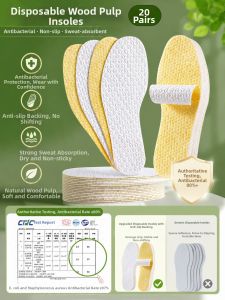 MICUI | Antislip Latex Insoles Thin