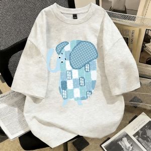 PAZHAOLANG | Big Size Breathable Cotton Short Sleeve T-shirt