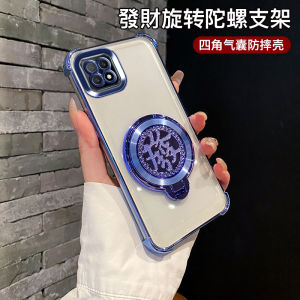 Oppo A72 Phone Case New Style Four Corner Airbag Anti-Fall 5G Transparent Protective Cover Full Protection Simple Personality High End