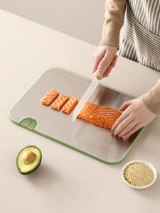 Double-Sided Stainless Steel Cutting Board Food Grade Antibacterial Anti-Mold Kitchen Vegetable And Fruit Cutting Board