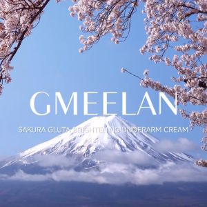 GMEELAN Sakura Underarm Whitening Cream Body Lotion Pearl Moisturizer 30g
