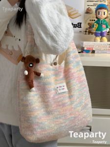 KDMILD | Furry Small-scale Design Ins-style All-match Student Tote Bag