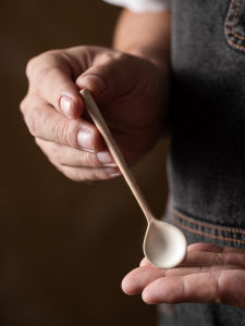 YOGEHOME | Cute Cat-Shaped Ceramic Spoon for Home Use