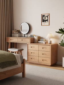DONGMU | Solid Wood Multi-function Dressing Desk