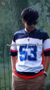 ESHA PREMIUM JERSEY VIRGIL NUMBER SERIES NFL OVERSIZE // 53 // BOLA // KAOS // BADMINTON CASUAL
