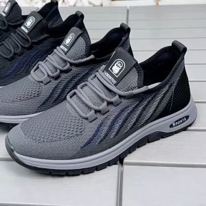 Techdoo Sepatu Sneakers Pria Olahraga Sepatu Cowok Sport Shoes Trendy MR171