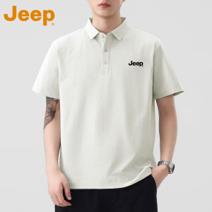 Jeep | Luxurious Versatile Loose Mens Polo Shirt