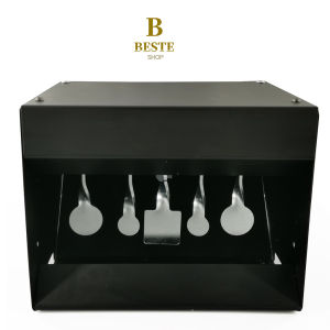 Target Trap Resets with Center Shot Metal Pellet Trap Shooting Target