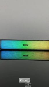 Speaker Kisonli Multimedia Bluetooth/Komputer USB Plug RGB Rainbow Light I-630 - LM