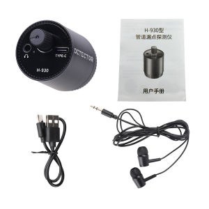 H-903 Water Leak Detector Multifunctional Sound Detector For Pipe Water Leak For Leak Detection Of Various Construction Pipe