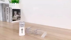 เครื่องพ่นละอองยา เครื่องพ่นละอองยาการแพทย์ ยาพ่นแก้หอบหืด ซึ่งเป็นเครื่องพ่นละอองยาอัลตราโซนิก อนุภาคละเอียด 3.7μm สูดง่าย เสียงเงียบ ขนา ขนาดเล็ก พกพาสะดวก แบบพกพาขนาดเล็ก เพื่อใช้สำหรับการดูแลสุขภาพและเสริมสร้างสุขภาพ สำหรับผู้ใหญ่และเด็ก