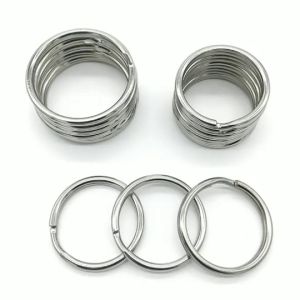 Khoen móc khoá tròn khoen móc phụ kiện bằng 2 vòng đôi - Hara Pet Store