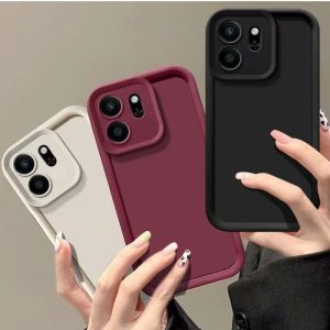 EUCAGR For OPPO Reno14 F Case OPPO Reno 14F 5G Phone Case OPPO Reno14F Anti fall protection Luxury Matte Soft Back Cover ﻿