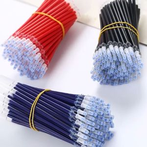 Ready Stock: 0.5mm Neutral Ink Gel Pen Refills - Red, Blue & Black Replacement Refills