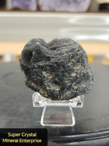 Natural Indonesia Agni Manitite(Pseudo-Tektite)Rough Stone Ornament T10