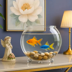 AquaSphere 3-Leg Glass Fish Bow | Akuarium | Fish Tank