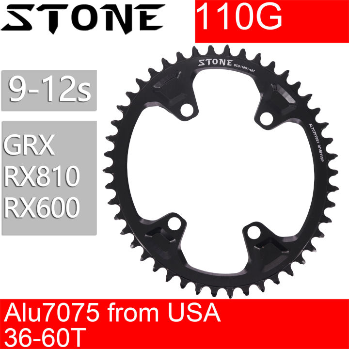 110 Bcd 34t Oval Chainring Stone Oval Chainring 110 BCD For
