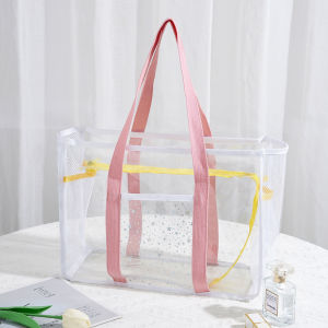 Multifunctional Ins Style Waterproof PVC Travel Storage Beach Bag C203