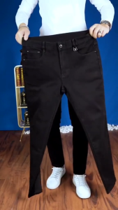 PROMO SERBA MURAH Celana Jeans Pria Dewasa Model Pensil Slim Fit Bahan Stretch Melar