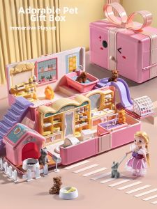 XIDIQI | Girl Doll House for Ages 5-8 Gift