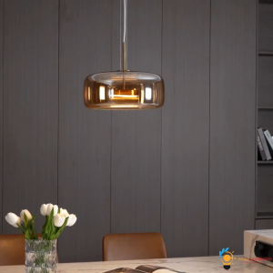 PLH LUX Crystal Glass Hanging Pendant Light