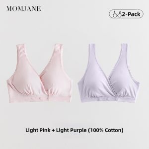 Cross Nursing Bra Vest Style Sleeping Support Light Weight