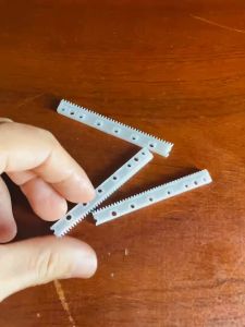 Thanh nhựa bánh răng Giá đỡ bánh răng 05M dài 63mm 125mm dùng làm mô hình DIY Stem Steam - HM0406
