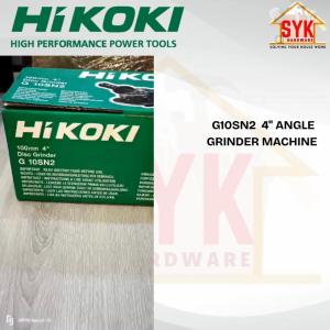 SYK HIKOKI G10SN2 4" 100mm Electric Cutting Grinding Angle Grinder Mesin Pengisar Sudut Elektrik (900W)