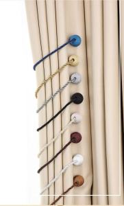 Magnetic Curtain Tieback Delicate Holders Tie Back Buckle Clips Hanging Ball Buckle Tie Back Curtain Decor Accessories nuekin
