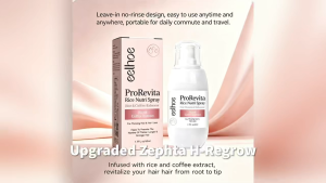EELHOE ProRevita Rice & Coffee Hair Spray - Leave-In Scalp Care Serum for Strengthening Hair & Reducing Breakage 50ml