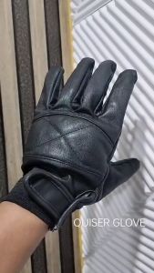 Sarung Tangan Panjang Kulit Asli / Sarung Tangan Panjang Motor Quiser Glove