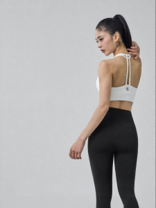Thin Strap Backless Sports Bra
