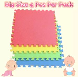 BIG PUZZLE MAT 60x60x0.8cm 4Pcs Per Pack