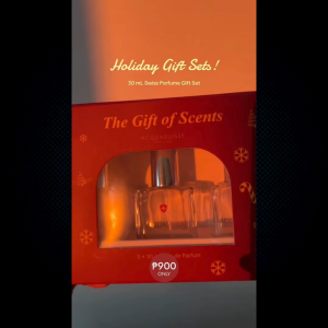 Holiday Gift Set Acquasuisse 3 x 30 ml Perfume Eau de Parfum for Christmas Gift