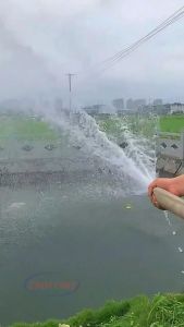 Tsolumy Pompa Celup Air Kotor Bersih SPV-950SV Pompa Irigasi Sawah Kolam Ikan Output 2 Inch 950 Watt