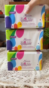 6-Packs PAILO 3-Ply Facial Tissues 196x118mm 370 Sheets Dry & Wet Use  Large Size Soft Smooth