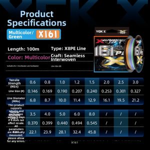 NALETE | Smooth Braided PE Fishing Line for Lure Sea Boat Mainline
