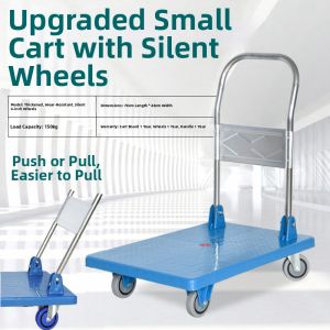 Quiet Heavy-Duty Folding Trolley
