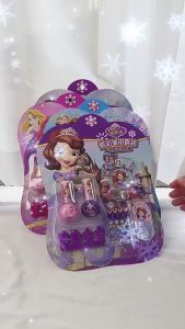 (พร้อมส่ง) ชุดทาเล็บเด็ก ของเล่นเล็บ ลอกออกได้ ตกแต่งเล็บ สติ๊กเกอร์ติดเล็บเด็ก และอุปกรณ์ทำเล็บเด็ก