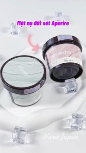 Mặt Nạ Đất Sét Aperire Băng Lạnh Sáng Da Giảm Dầu Se Khít Lỗ Chân Lông Be Frozen Pore Mask Hàn Quốc 120g