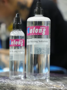 SOLONG Pro Tattoo Ink Diluent 120ML - Black & Color Mixing Solution Blendable Skin Safe Ink Thinner