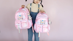 TAS ANAK FASHION RANSEL RA155 PREMIUM TAS KULKAS + BONEKA BEAR