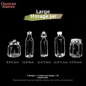 DIY Autumn Dry Flower Bookmark Materials Clear Encased Plant Leaves Specimens