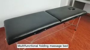 High-end Convenient Massage Bed Spa Beauty Massage Bed/Tattoo Bed/Spa/Large Size High Load Bearing Mobile Folding Beauty Bed