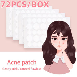 🔥72PCS/BOX EFFECTIVE Waterproof Salicylic Acne Pimple Patches Acne Remover Hydrocolloid Pimple Stickers Removal Acne Repair Facial Skin Care LovelylifeFu👍